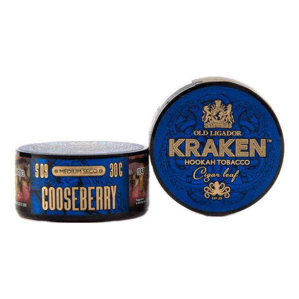 Табак Kraken Medium Seco Goozeberry (Крыжовник) 30 гр в Петропавловске-Камчатском