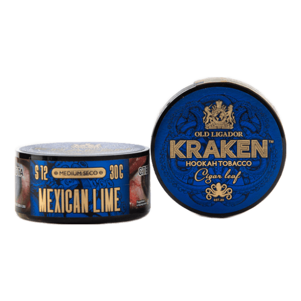 Табак Kraken Medium Seco Mexican lime (Мексиканский лайм) 30 гр в Петропавловске-Камчатском