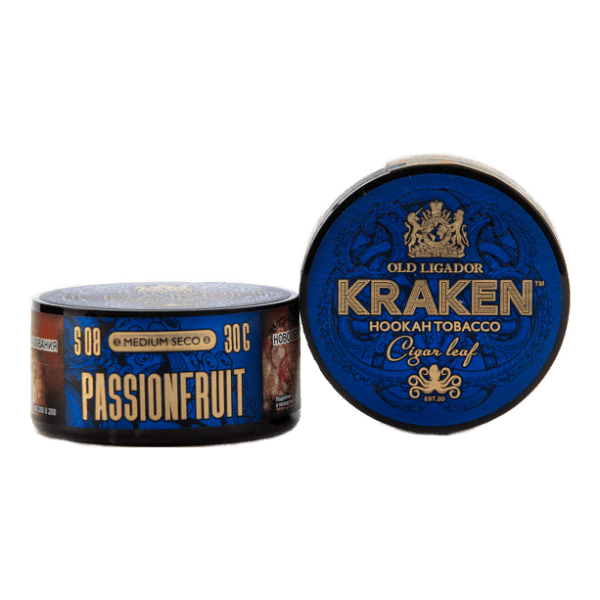 Табак Kraken Medium Seco Passion Fruit (Маракуйя) 30 гр в Петропавловске-Камчатском