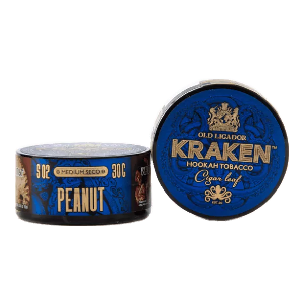 Табак Kraken Medium Seco Peanut (Арахис) 30 гр в Петропавловске-Камчатском