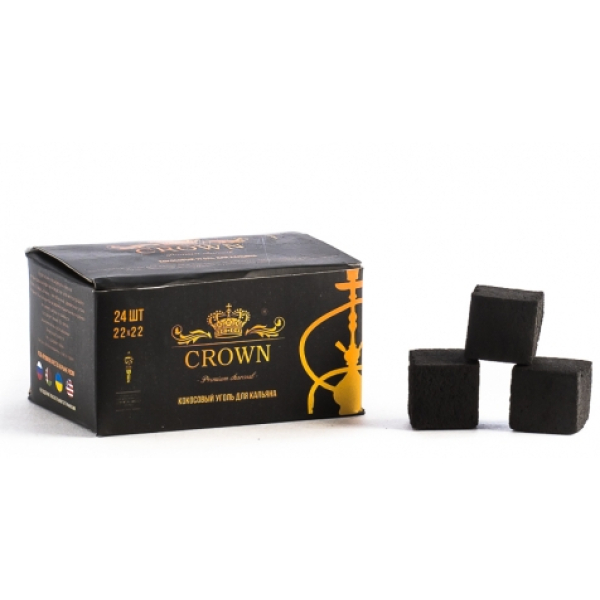 Уголь Crown Кокосовый 24 Шт (22 Мм) в Петропавловске-Камчатском