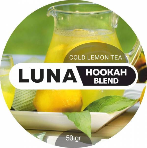 Табак Luna Cold Lemon Tea 50 грамм в Петропавловске-Камчатском