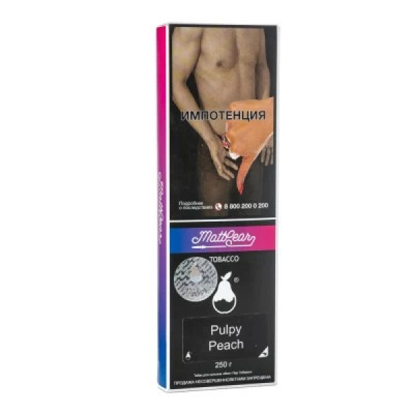 Табак MattPear Pulpy Peach (Персик) 250 гр в Петропавловске-Камчатском