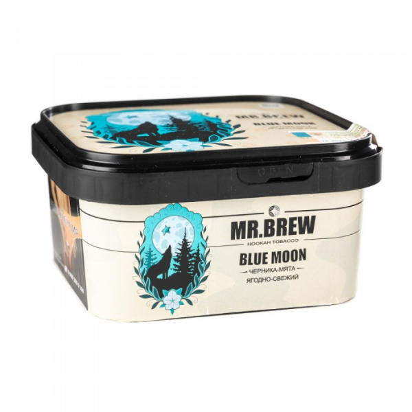 Табак Mr Brew Blue Moon (Черника с мятой) 200 гр в Петропавловске-Камчатском