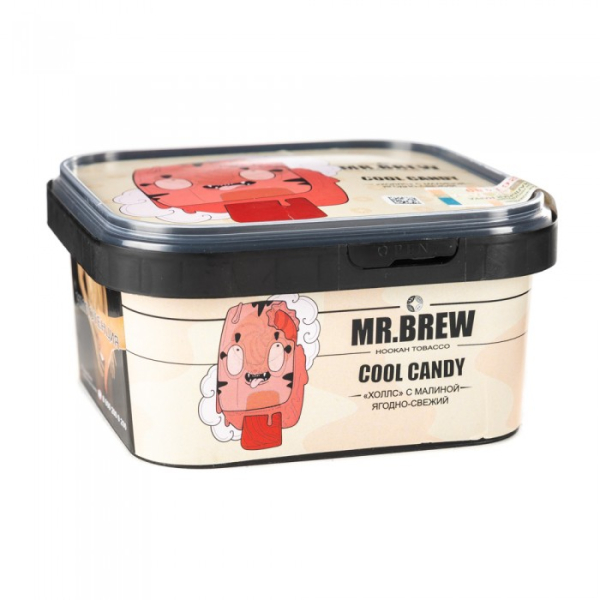Табак Mr Brew Cool Candy (Малиновый холлс) 200 гр в Петропавловске-Камчатском