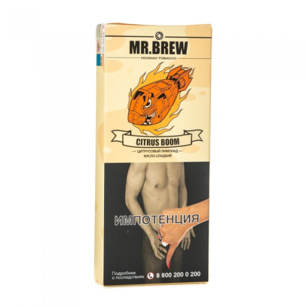 Табак Mr Brew Citrus Boom (Цитрусовый лимонад) 40 гр в Петропавловске-Камчатском