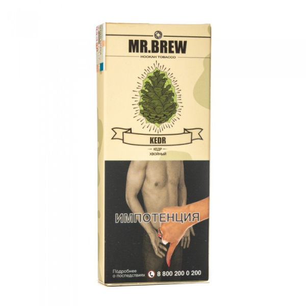 Табак Mr Brew Kedr (Кедровые шишки) 40 гр в Петропавловске-Камчатском