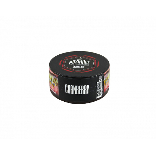 Табак MUST HAVE CRANBERRY 25 грамм в Петропавловске-Камчатском