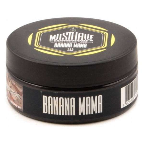 Табак Must Have Banana Mama 125 грамм в Петропавловске-Камчатском