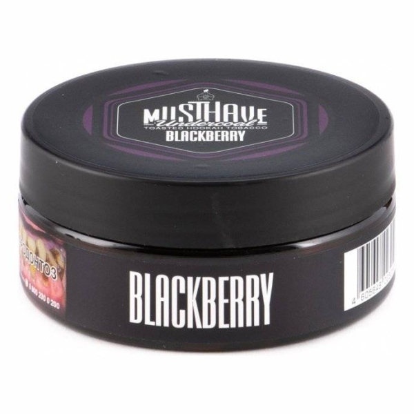 Табак Must Have Blackberry 125 грамм в Петропавловске-Камчатском