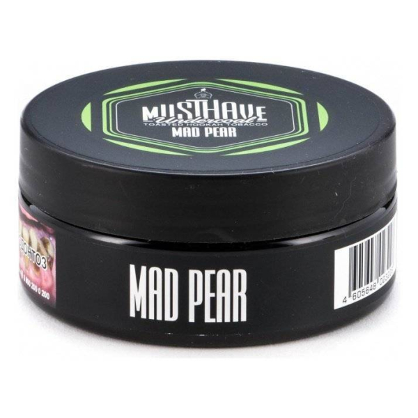 Табак Must Have Mad Pear 125 грамм в Петропавловске-Камчатском