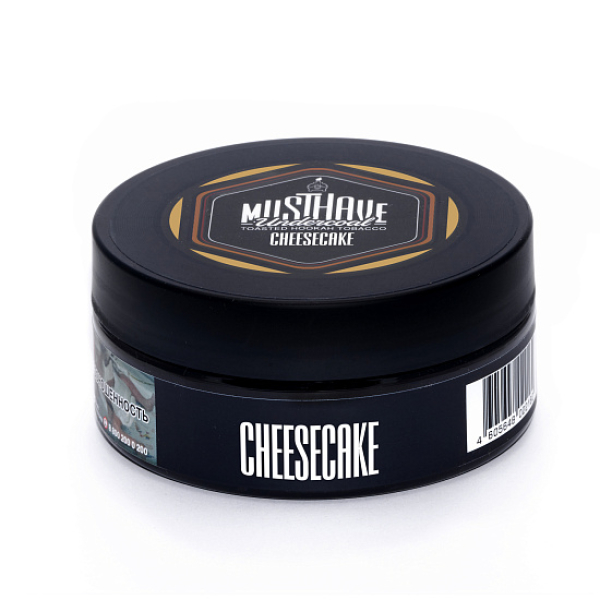 Табак Must Have CHEESECAKE 125 грамм в Петропавловске-Камчатском