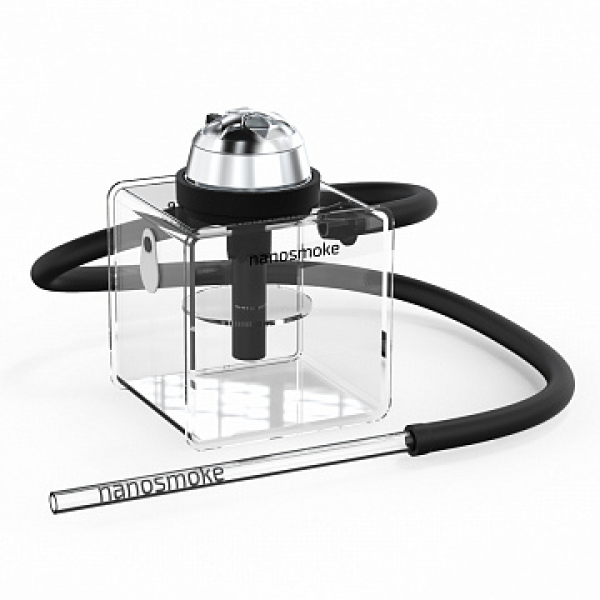 Кальян Nanosmoke box (прозрачный, 23 см) в Петропавловске-Камчатском