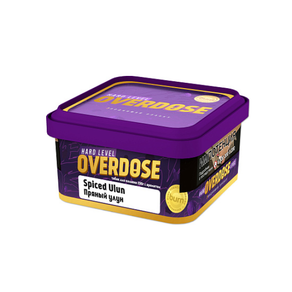Табак OVERDOSE Spiced ULUN 200 гр в Петропавловске-Камчатском