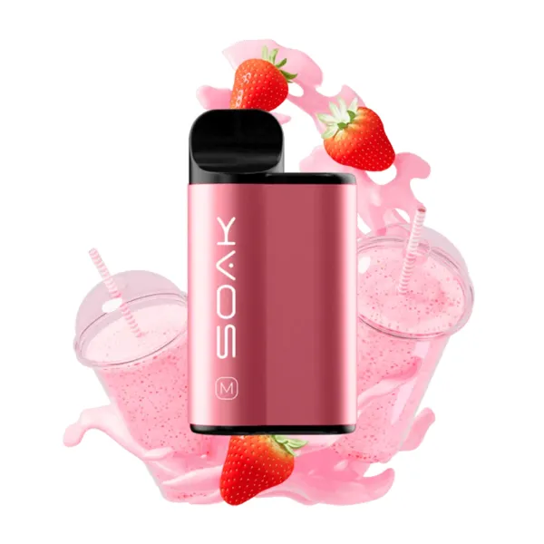 SOAK M Strawberry Cream dream (Клубничный милкшейк), 4000 тяг в Петропавловске-Камчатском