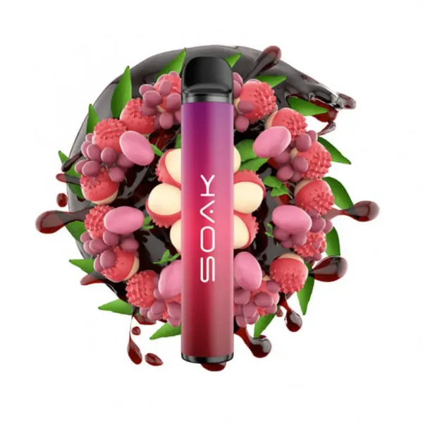 SOAK X Lychee Lemonade (Лимонад с личи), 1500 тяг в Петропавловске-Камчатском