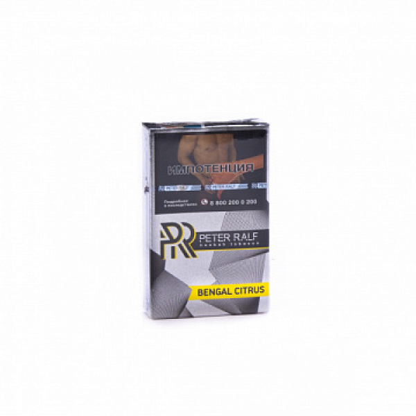 Табак Peter Ralf Bengal citrus (Лимон и Мята со Специями) 50 гр в Петропавловске-Камчатском