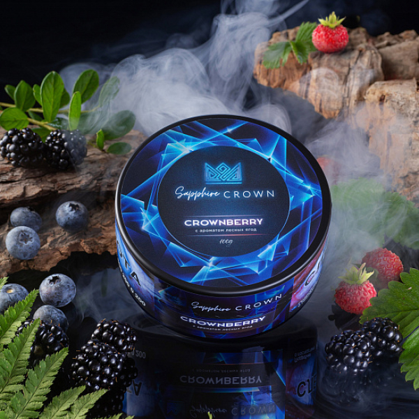 Табак Sapphire Crown Crownberry (Лесные Ягоды) 100 гр в Петропавловске-Камчатском