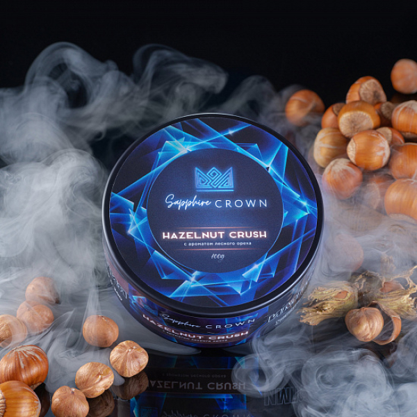 Табак Sapphire Crown Hazenut crush (Фундук) 100 гр в Петропавловске-Камчатском