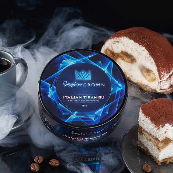 Табак Sapphire Crown Italian Tiramisu (Сливочный крем бисквит) 100 гр в Петропавловске-Камчатском