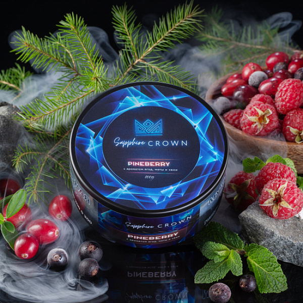 Табак Sapphire Crown Pineberry (Ягоды хвоя Мята) 100 гр в Петропавловске-Камчатском