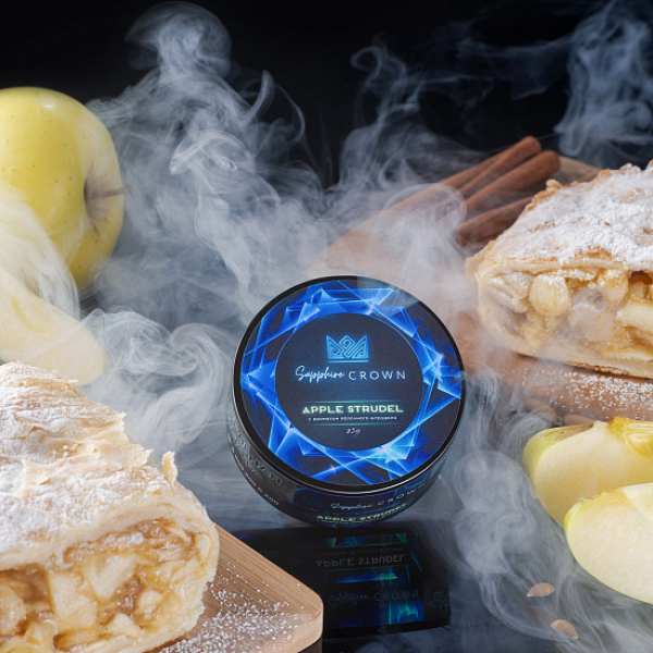 Табак Sapphire Crown Apple Strudel (Яблочный Штрудель) 25 гр в Петропавловске-Камчатском
