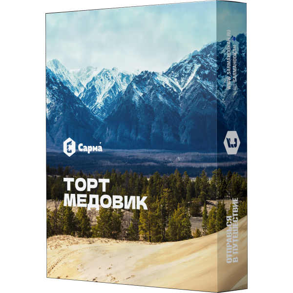 Табак Сарма Торт Медовик 25 гр в Петропавловске-Камчатском