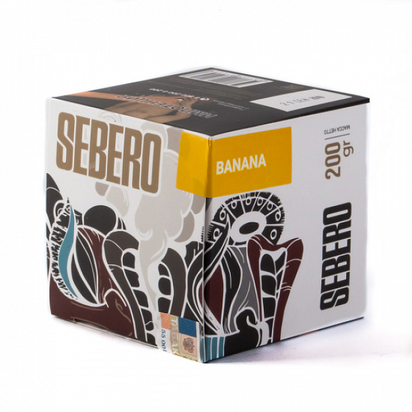 Табак SEBERO BANANA 200 грамм в Петропавловске-Камчатском