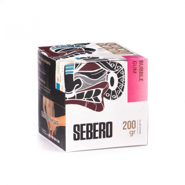 Табак SEBERO BUBBLE GUM 200 грамм в Петропавловске-Камчатском