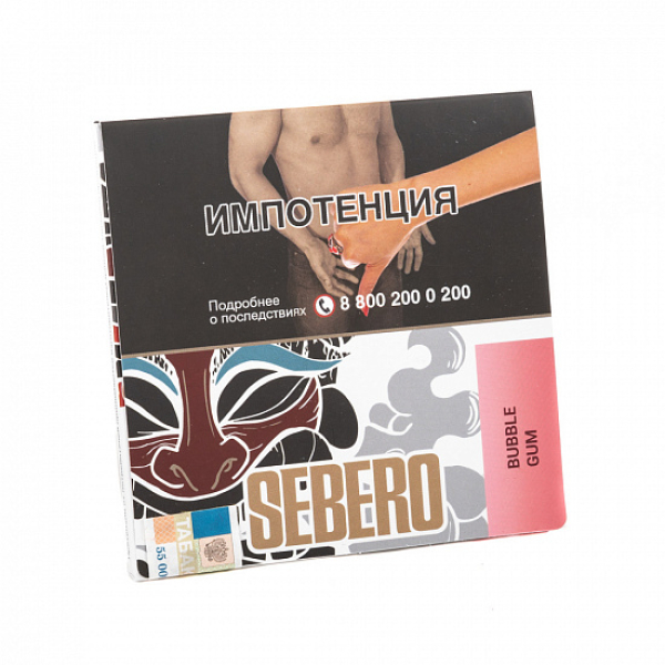 Табак SEBERO BUBBLE GUM 40 грамм в Петропавловске-Камчатском