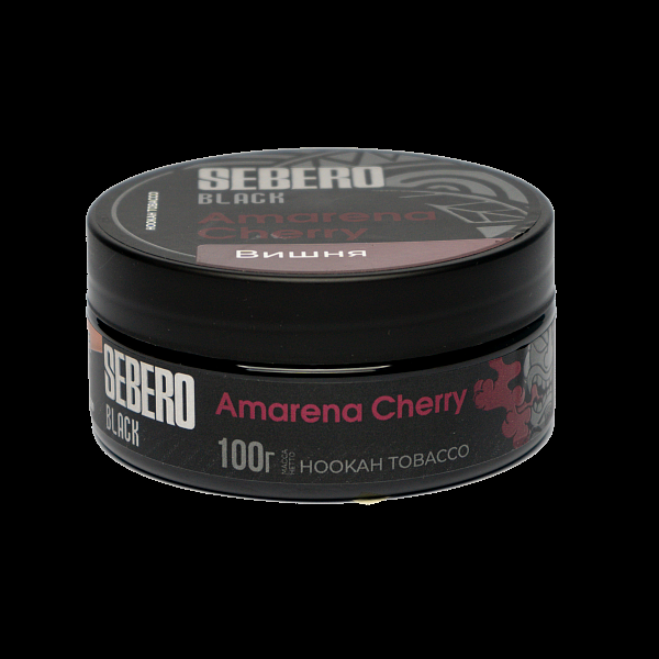 Табак SEBERO BLACK AMARENA CHERRY 100 гр в Петропавловске-Камчатском
