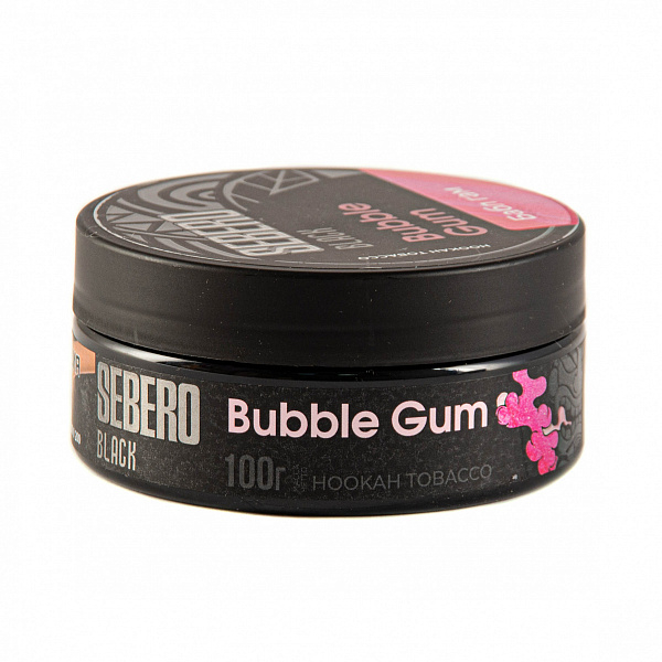 Табак SEBERO BLACK BUBBLE GUM 100 гр в Петропавловске-Камчатском