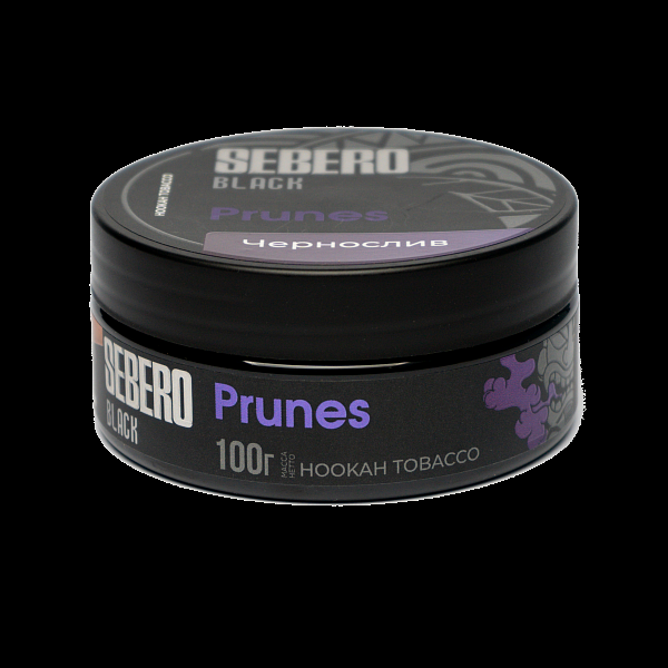 Табак SEBERO BLACK PRUNES 100 гр в Петропавловске-Камчатском