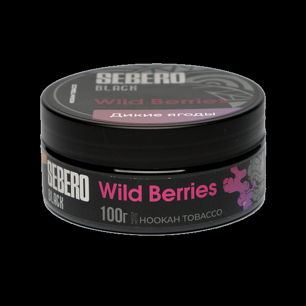 Табак SEBERO BLACK WILD BERRIES 100 гр в Петропавловске-Камчатском