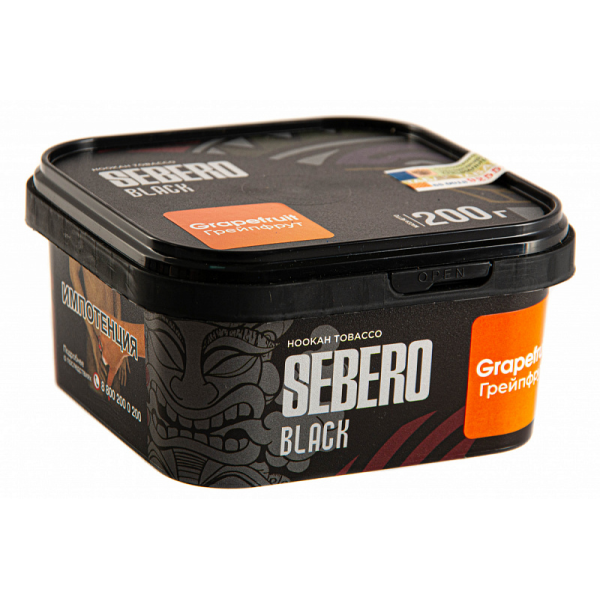 Табак SEBERO BLACK GRAPEFRUIT 200 гр в Петропавловске-Камчатском