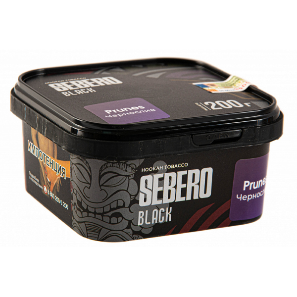Табак SEBERO BLACK PRUNES 200 гр в Петропавловске-Камчатском