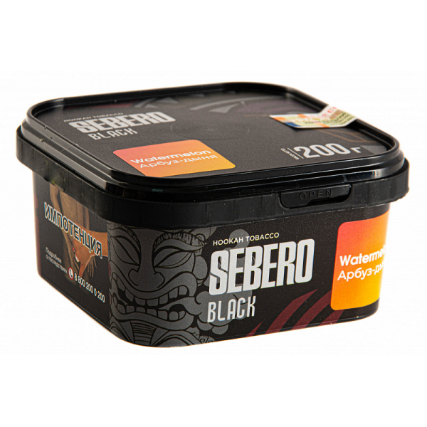 Табак SEBERO BLACK WATERMELON 200 гр в Петропавловске-Камчатском