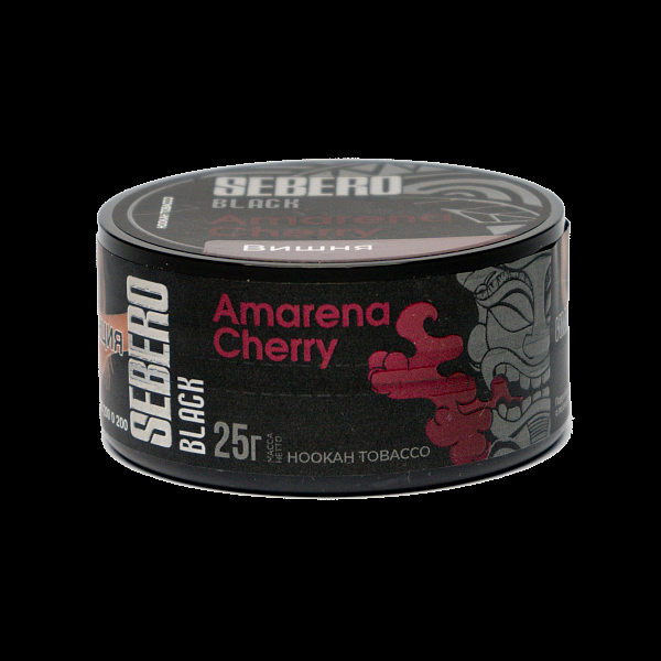 Табак SEBERO BLACK AMARENA CHERRY 25 гр в Петропавловске-Камчатском
