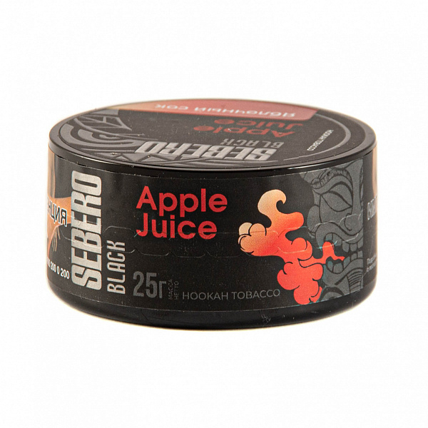 Табак SEBERO BLACK APPLE JUICE 25 гр в Петропавловске-Камчатском