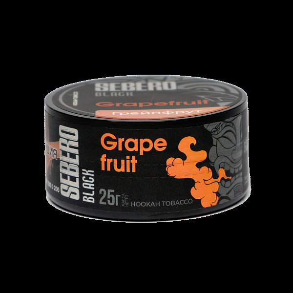 Табак SEBERO BLACK GRAPEFRUIT 25 гр в Петропавловске-Камчатском