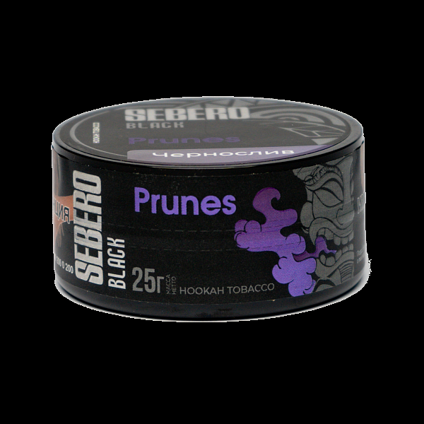 Табак SEBERO BLACK PRUNES 25 гр в Петропавловске-Камчатском