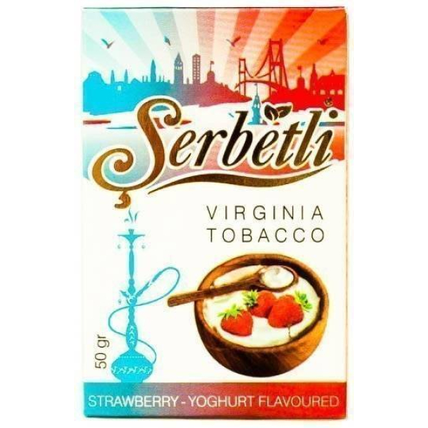 Табак Serbetli Strawberry Yoghurt 50 грамм в Петропавловске-Камчатском