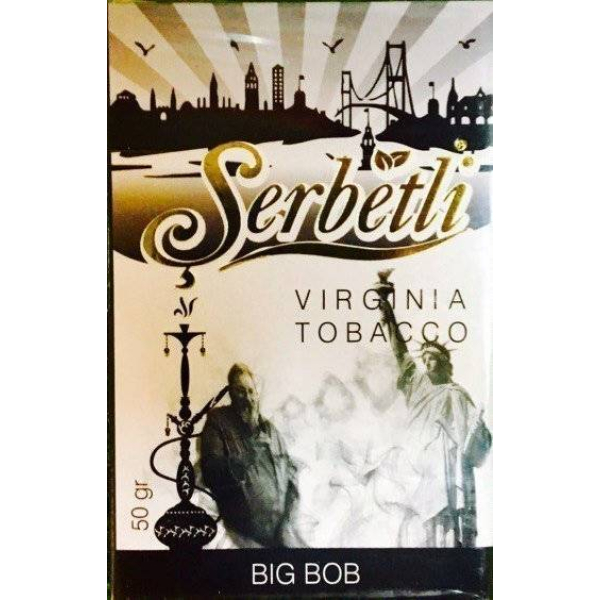 Табак Serbetli Big Bob 50 грамм в Петропавловске-Камчатском