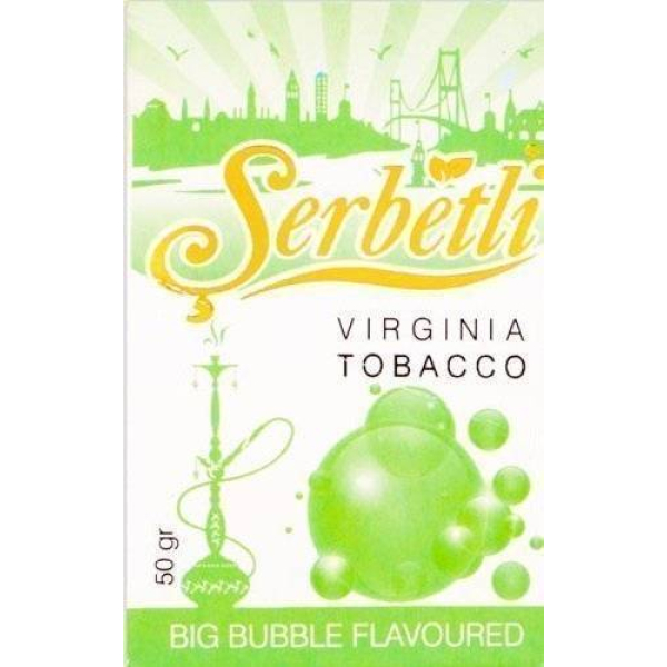 Табак Serbetli Big Bubble 50 грамм в Петропавловске-Камчатском