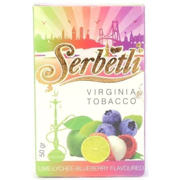 Табак Serbetli Lime Lychee Blueberry в Петропавловске-Камчатском