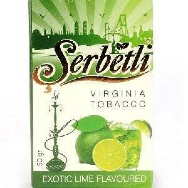 Табак Serbetli Exotic Lime 50 грамм в Петропавловске-Камчатском