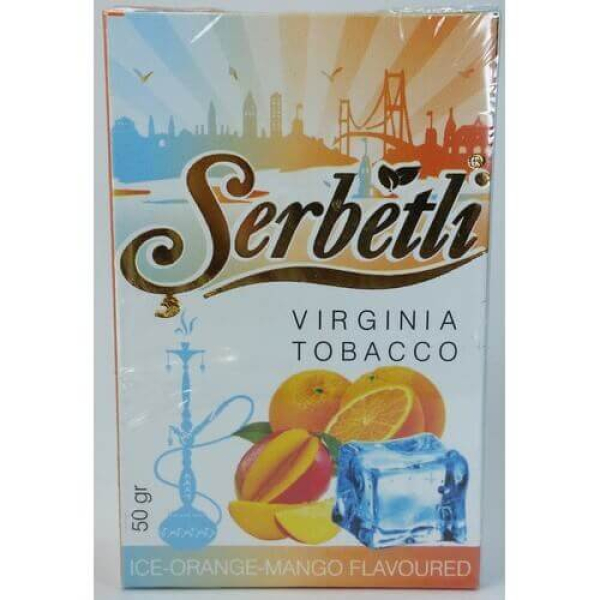 Табак Serbetli Ice Orange Mango 50 грамм в Петропавловске-Камчатском