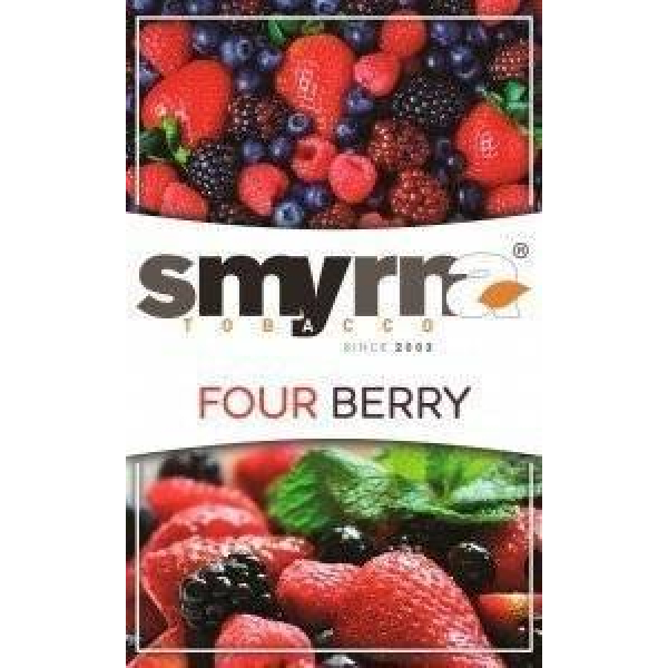 Табак Smyrna Four Berry 50 грамм в Петропавловске-Камчатском