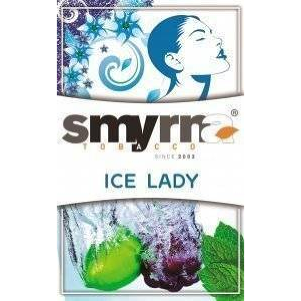 Табак Smyrna Ice Lady 50 грамм в Петропавловске-Камчатском