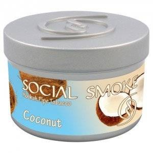 Табак Social Smoke Coconut 250 грамм в Петропавловске-Камчатском